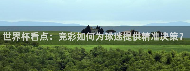 女足世界杯直播在线观看免费高清：世界杯看点：竞彩如何为球迷提供精准决策？